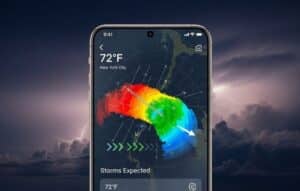 Weather Forecast App for Storm Tracking